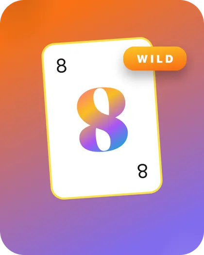 Crazy Eights game tile