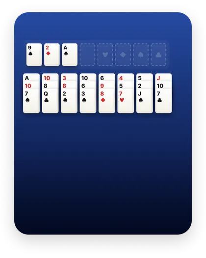 FreeCell game tile