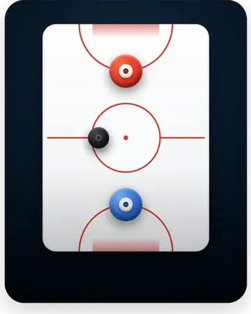 Neon Hockey — free online arcade game