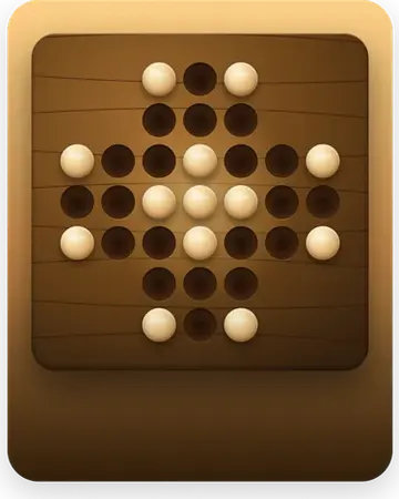 Peg Solitaire game tile