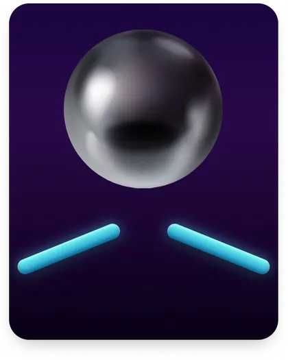 Pinball game tile